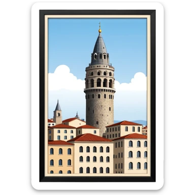 Galata Tower sticker