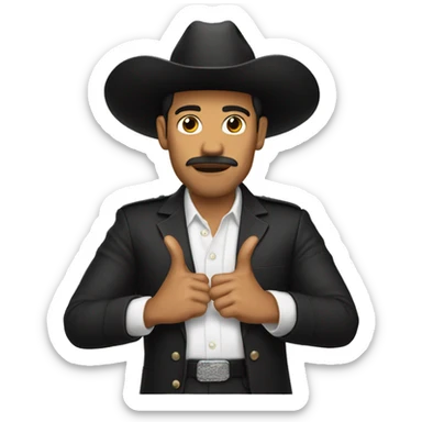 norteno handsign sticker