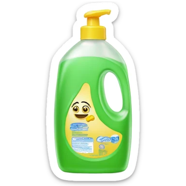 Dish soap  sticker