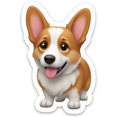 corgi sticker