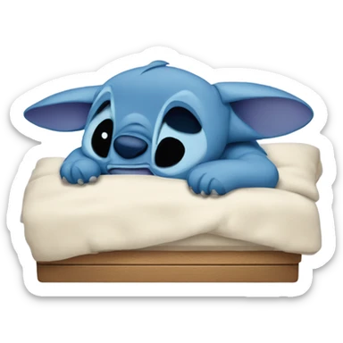 Stitch Disney sleping sticker