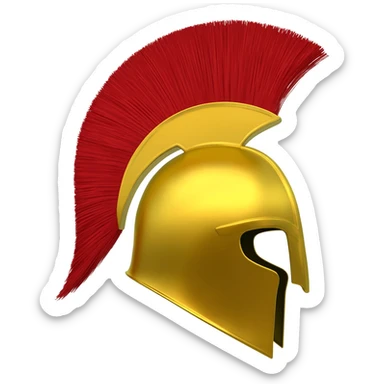 Macedonian helmet sticker