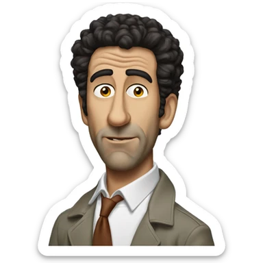 Cosmo Kramer sticker