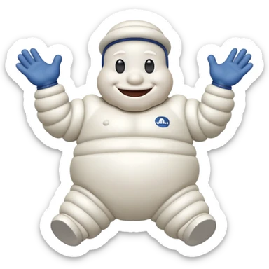 michelin mascot sticker