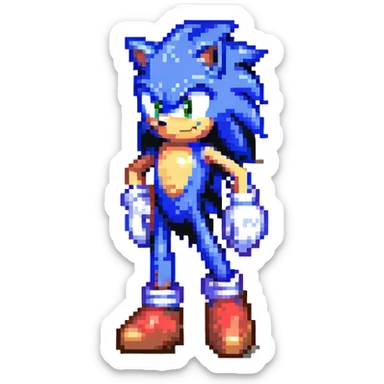 Sonic the Hedgehog sticker