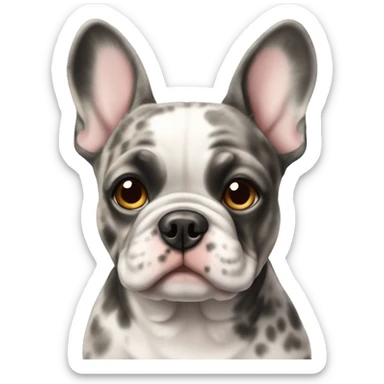 Merle frenchie  sticker