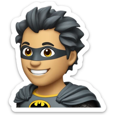 Arlequina do batman boazinha, sorriso encantador sticker