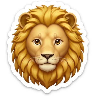 Lion eta  sticker