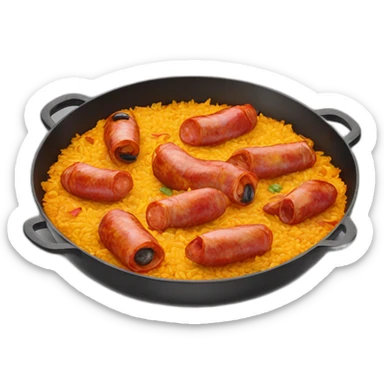 chorizo-paella sticker