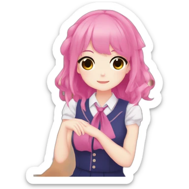 Doki Doki Literature Club sticker