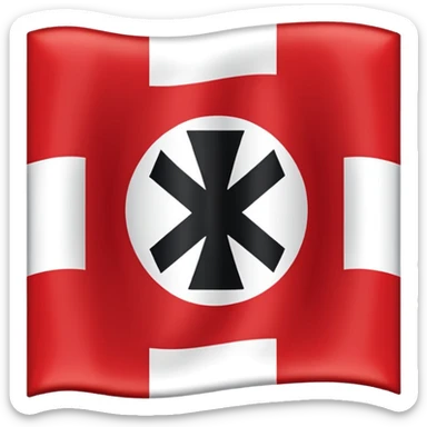 Flag of nazi germany sticker