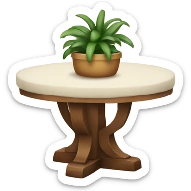 Cozy side table sticker