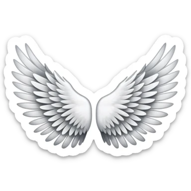 Wings both Left and right side sticker