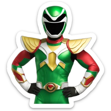 universe Power ranger full body sticker