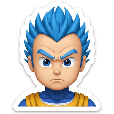 Vegeta blue sticker