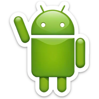 Android logo sticker