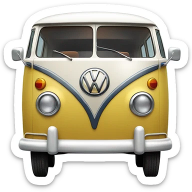 VW bus sticker