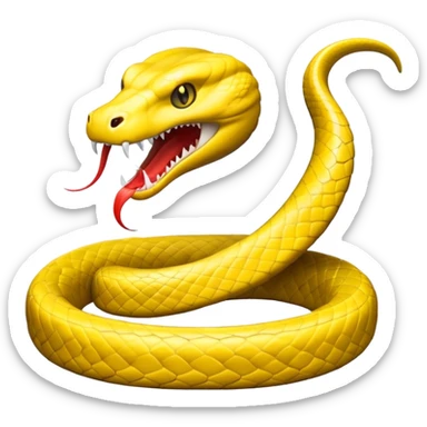 snake that does releases sticker