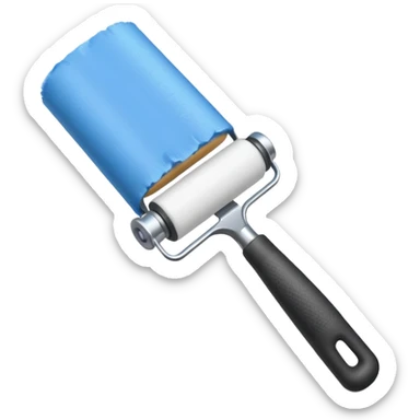 paint roller sticker