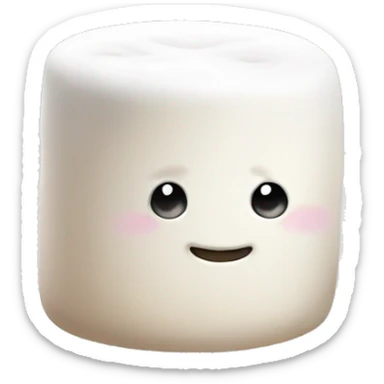 Marshmallow  sticker