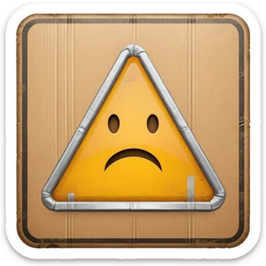 fragile sign sticker