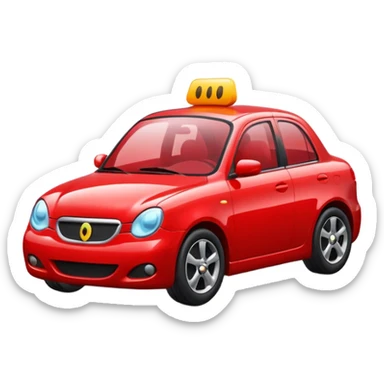 🚗 animated car emoji sticker