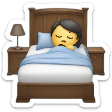 poor sleep schedule sticker