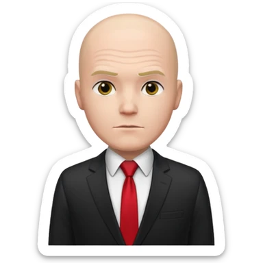 agent 47 sticker