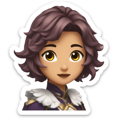Layla genshin impact sticker