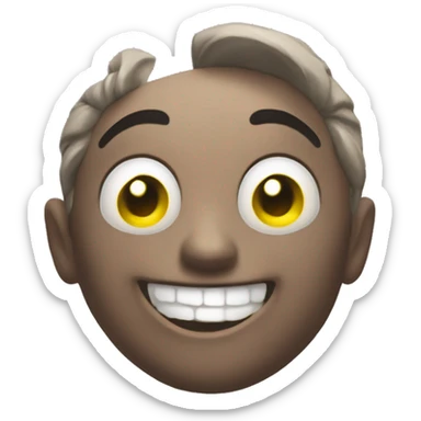 Smiler Descent into Avernus, smiling sticker