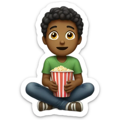 Boy Watching movie sticker