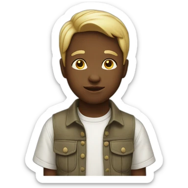 CHILDHOOD white sticker