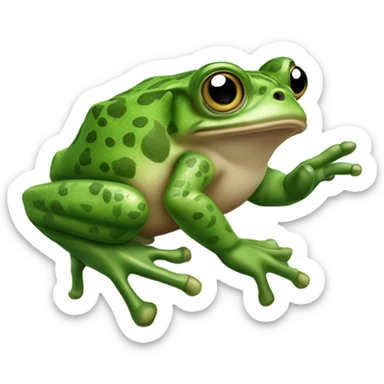 Toad in a Palm Tree  sticker