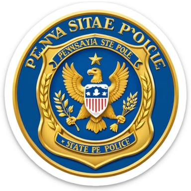 Pennsylvania State Police Logo sticker