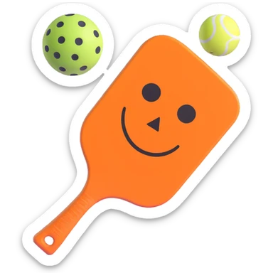 pickleball paddle sticker