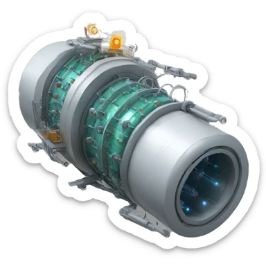 particle accelerator sticker