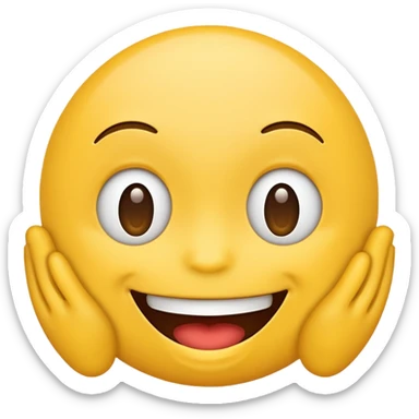 Make me a super silly emoji  sticker