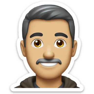 uzun boylu komik biri sticker