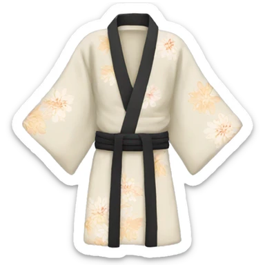 empty kimono sticker