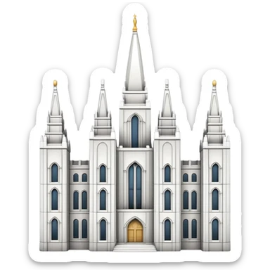 LDS Salt Lake Temple sticker