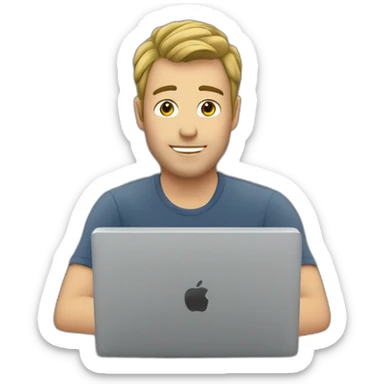 darcy glennen on the computer sticker