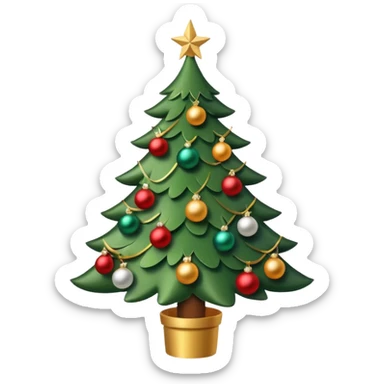 Arbol de navidad sticker