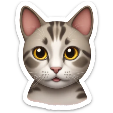 Cat go meow  sticker