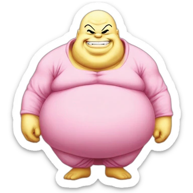 Majin Buu fat sticker