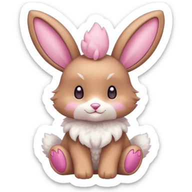 Lopunny (full body) sticker