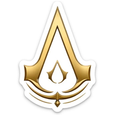 Assassin's Creed logo sticker