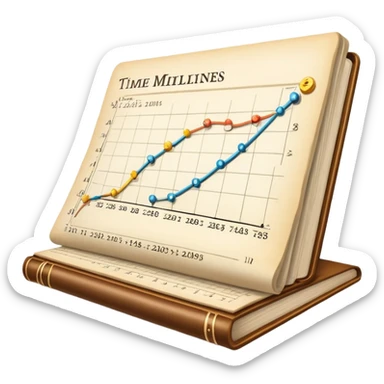 	Cronologías digitales: Creación de líneas del tiempo interactivas que conecten eventos históricos con hitos matemáticos. sticker