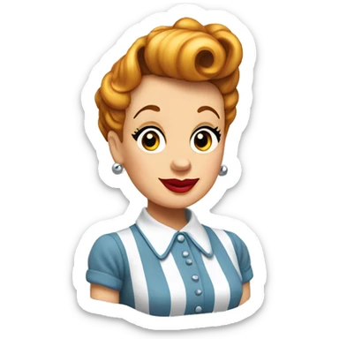 I love Lucy  sticker