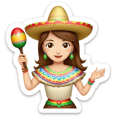 Meraca Musician sticker