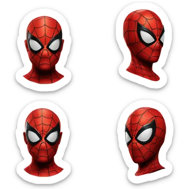 Spider-Man 4k, HD, Hyper Realistic, 8K sticker